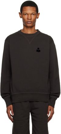 Isabel Marant Black Mike Sweatshirt