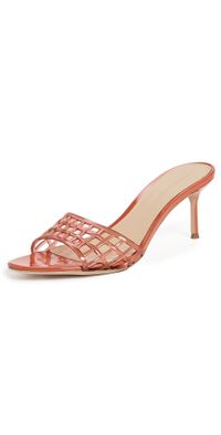 Veronica Beard Tia Jelly Sandals Persimmon 7.5