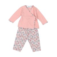 Bonpoint - Seconde Main - Ensemble bébé rose - 6 mois - Taille 6M - Rose