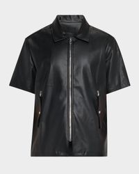 Men's Aiden Snake Full-Zip Shirt