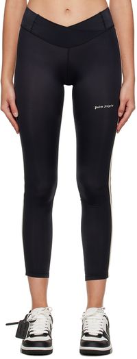 Palm Angels Black New Classic Leggings