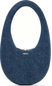Coperni Blue Denim Mini Swipe Bag