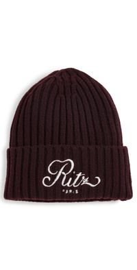 FRAME FRAME x Ritz Paris Cashmere Beanie Off White One Size