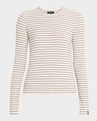 Luca Stripe Long-Sleeve Top