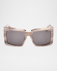Spark 6 Rectangle Acetate Sunglasses