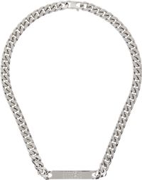 MM6 Maison Margiela Silver Classic Chain Necklace