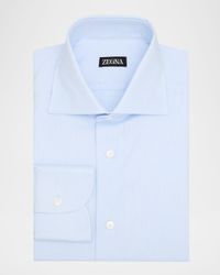 Men's Oxford Weave Cotton Dress Shirt