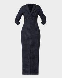 Asher Crystal-Embellished Twill Maxi Dress