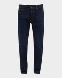 Men's 5-Pocket Dark Wash Denim Jeans