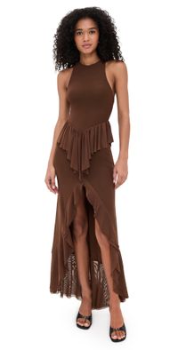 AFRM Bovina Dress Cappuccino L