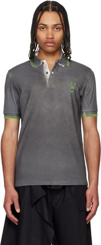 Craig Green Polo de tennis gris édition Fred Perry