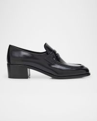 Prudence Leather Penny Loafers