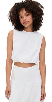 4th & Reckless Selene Top White L