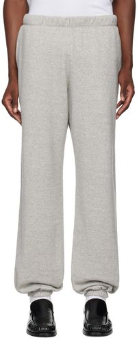 The Elder Statesman Pantalon de survêtement gris