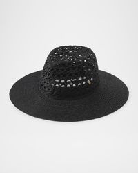 Kendra Raffia Lace Fedora