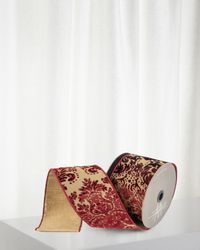 Jacquard Ribbon, 4"W x 10 Yards