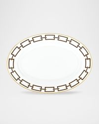Catene Ebano Oval Flat Platter
