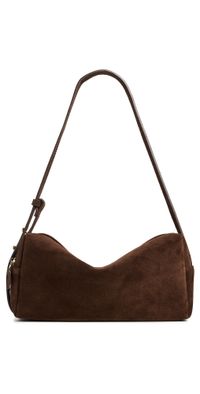 Elleme Trousse Suede Shoulder Bag Brownie One Size