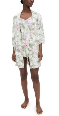 Flora Nikrooz Sabrina Travel Pajama Set Keanu Cream XS