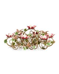 Floral & Butterfly Candelabra