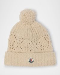 Girl's Logo Patch Knit Beanie