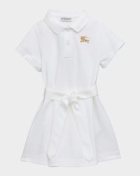 Girl's Astrid Belted EKD Polo Dress, Size 6M-2