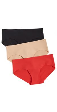 Commando Cotton Bikini 3 Pack Multi L/XL