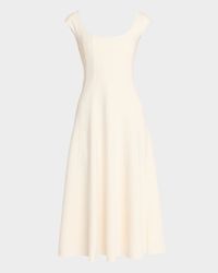 Charlotte A-Line Midi Dress