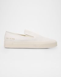 Men's Suede Slip-On Sneakers