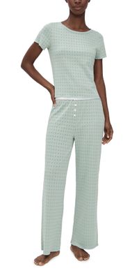 Cozyland by Morgan Lane Baby Jean Long Pajama Set Iceberg XL