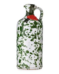 Hand-Painted Ceramic Jug with Extra Virgin Olive Oil