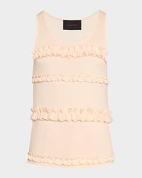 Men's Ruffle Frill Tank Top