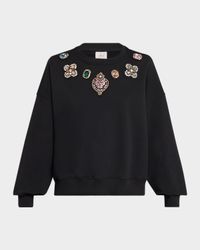 Baroque Patches Sweatshirt