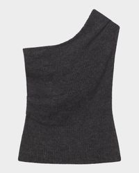 Sue Brushed Alpaca-Blend Knit Top