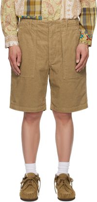 Engineered Garments Khaki Fatigue Shorts