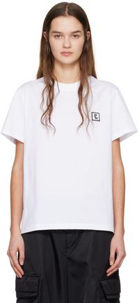WOOYOUNGMI White Patch T-Shirt