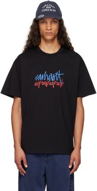 Carhartt Work In Progress Black Stereo T-Shirt