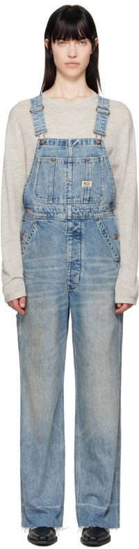 R13 Blue D'Arcy Overalls