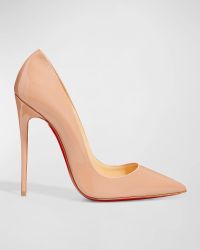 So Kate Patent Pointed-Toe Red Sole Pump