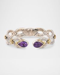 Kynma Amethyst Cuff Bracelet