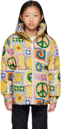 Molo Kids Multicolor Hally Puffer Jacket