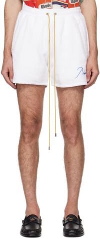Rhude White Three-Pocket Shorts