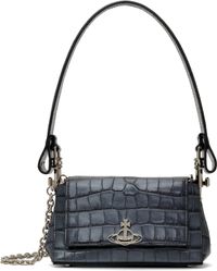 Vivienne Westwood Gunmetal Hazel Small Bag
