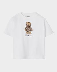 Boy's Puffer Bear Cotton T-Shirt, Size 6M-3