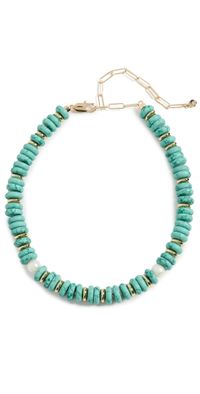 Ettika Amalfi Necklace Turquoise One Size