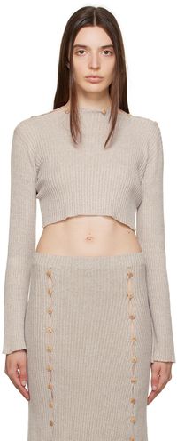Baserange Brown Birgi Sweater