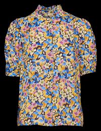 Petite Mendigote - Chemise droite imprimée - Taille 2XL - Bleu