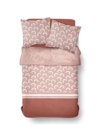Today Linge De Maison - Parure de lit en coton - Taille 260x240 cm - Rose