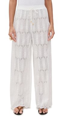 Kivari Jordan Pants White Broidery S