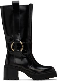 See by Chloé Black New Ring Boots